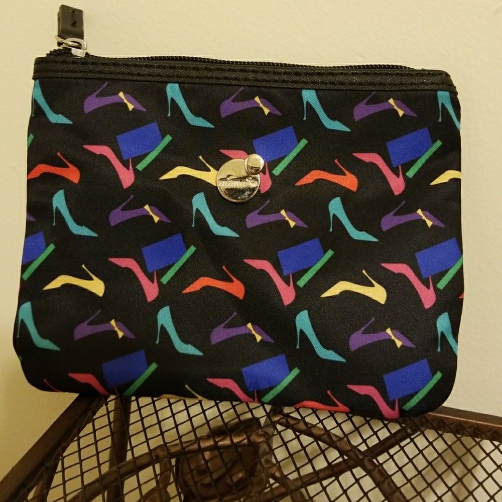 Shoe print Makeup bag